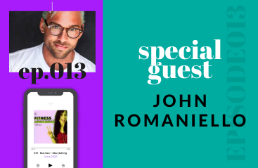 Fitness Legitness podcast episode feature image with John Romaniello